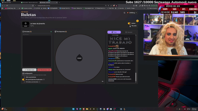 Streamer using the app